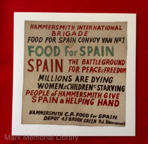 Banners for Spain card - Food for Spain (text)