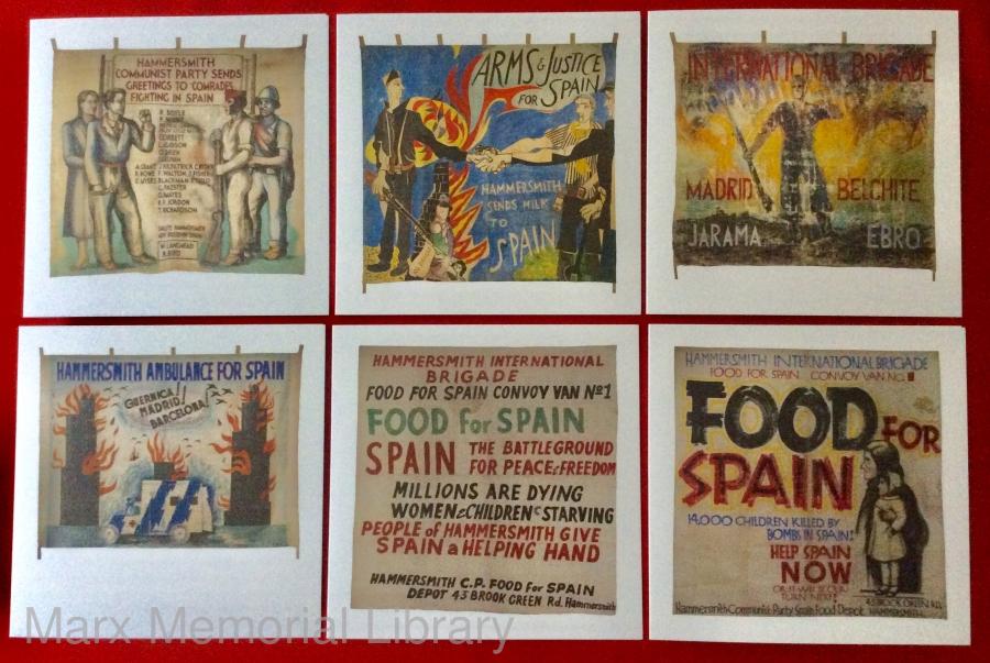 Cards - Spanish Civil War Solidarity Banners