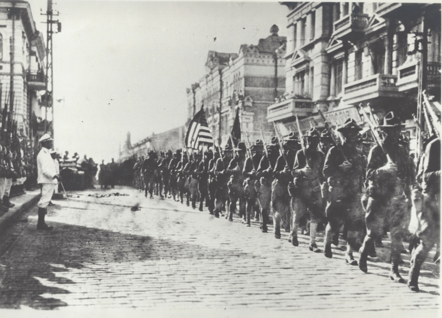 3. American troops at Vladivostok 1918