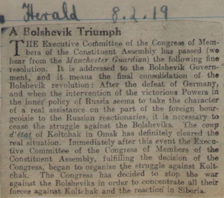 A Bolshevik Triumph