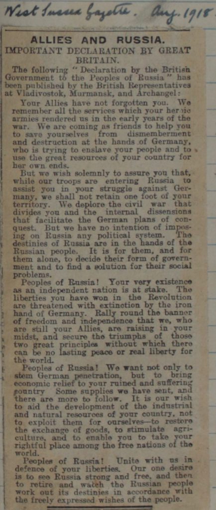 Allies and Russia